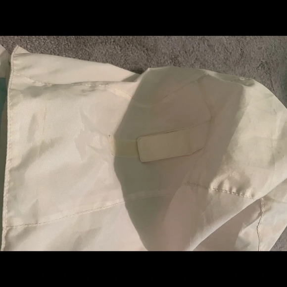 Columbia blue and white rain wind jacket - Picture 5 of 5